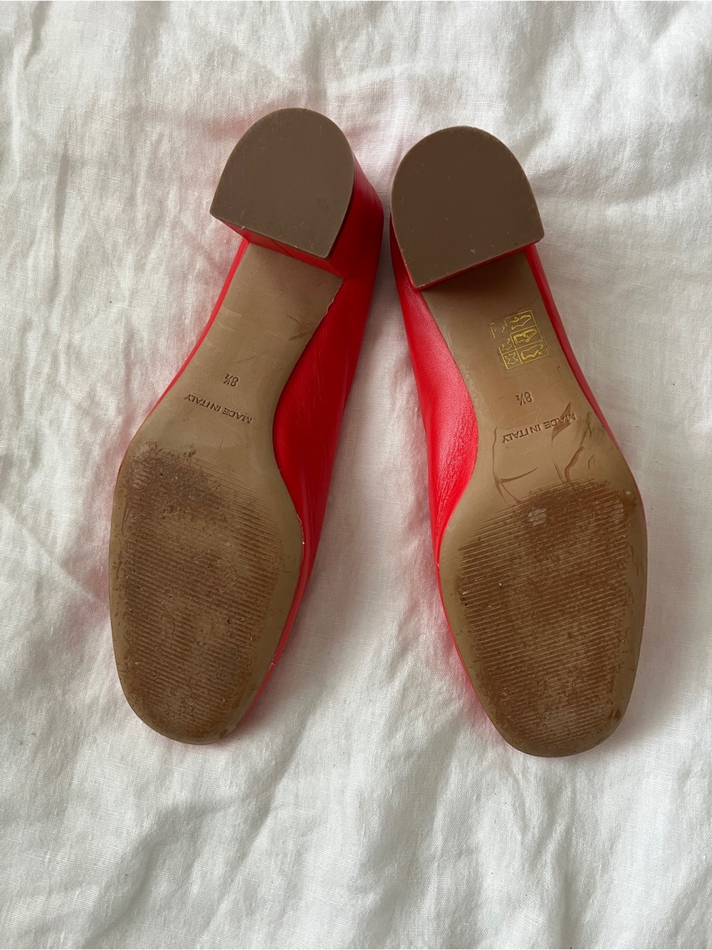 Everlane The Day Heel Red US Women’s 8.5 - Picture 3 of 4